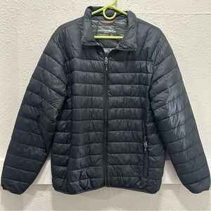 HAWKE&CO Sport Performance Black Lightweight Puffer Mens Coat M